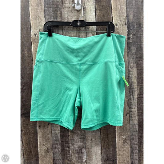 Athletic Shorts By Dsg Outerwear In Green, Size: 2x