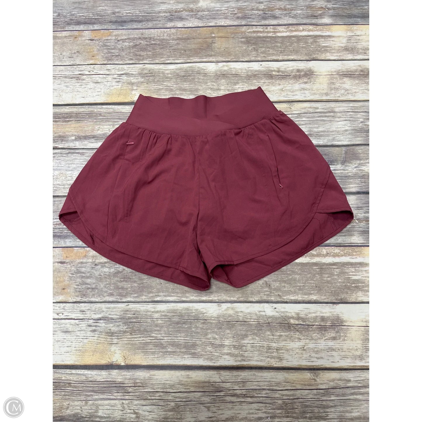 Athletic Shorts By Blooming Jelly In Red, Size: M