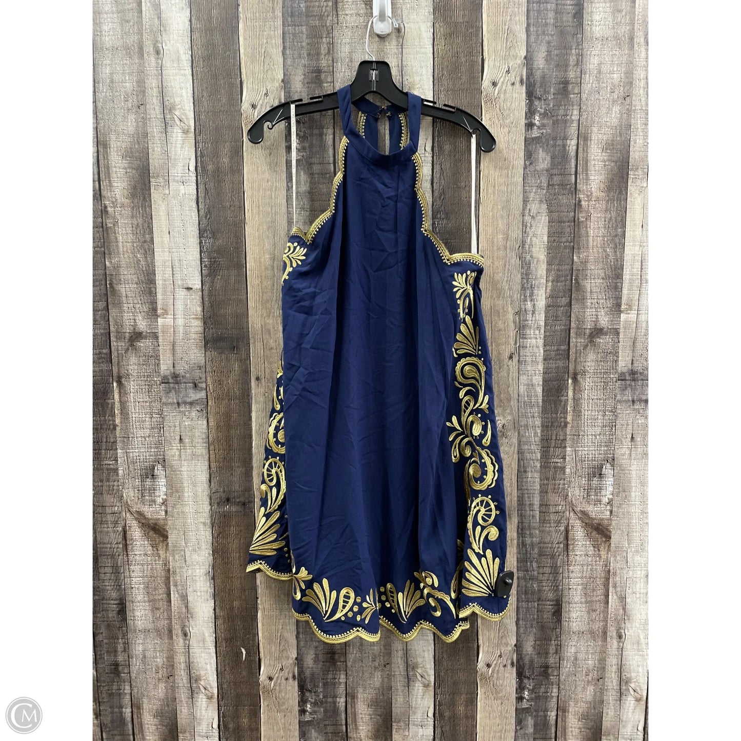 Dress Designer By Lilly Pulitzer In Navy, Size: M