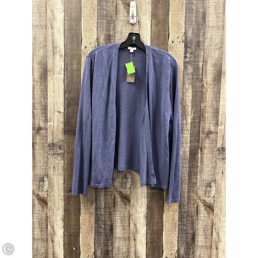 Cardigan By J. Jill In Blue, Size: L