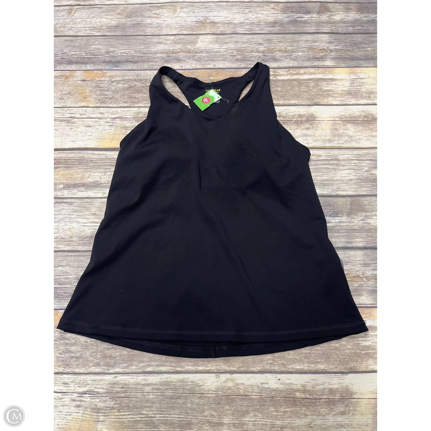 Athletic Tank Top By Tek Gear In Black, Size: L
