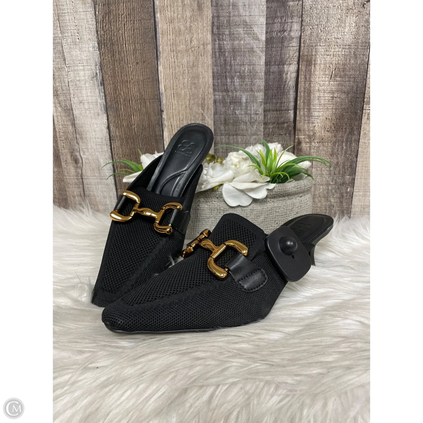 Shoes Heels Kitten By Cme In Black, Size: 6.5