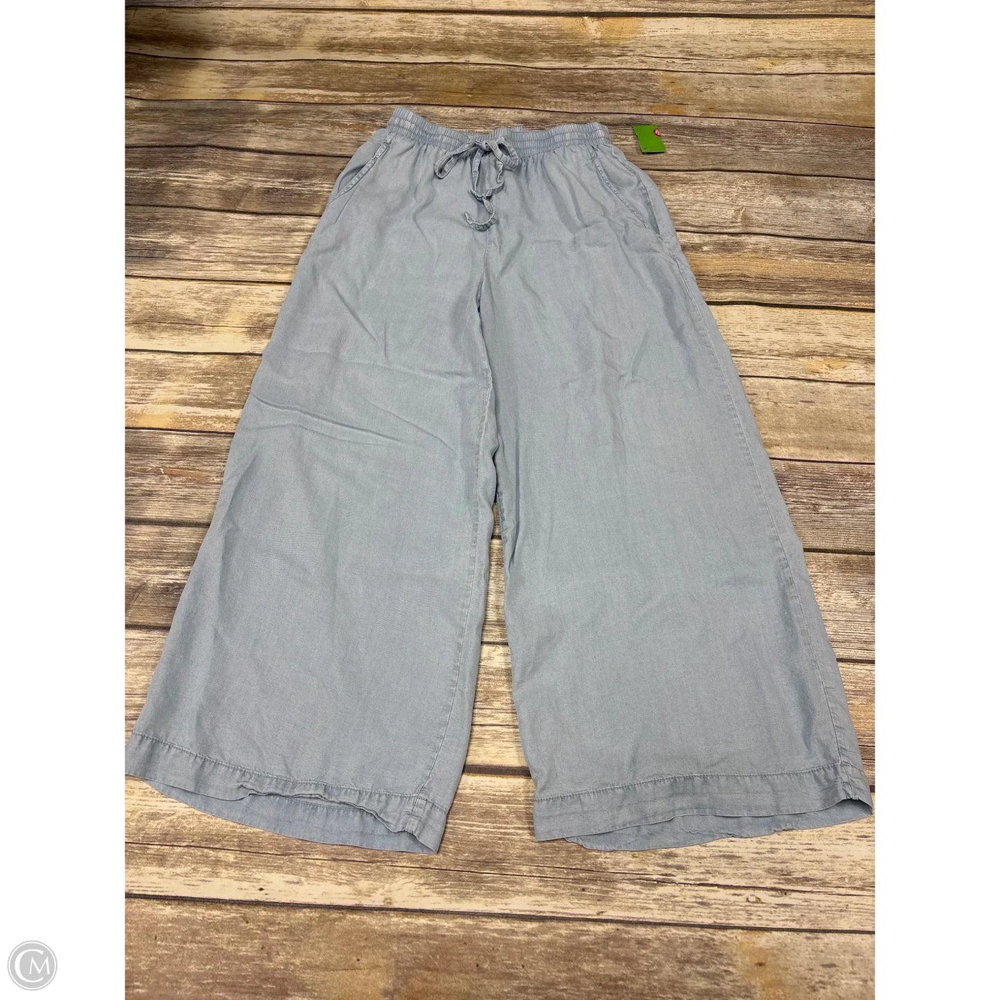 Pants Wide Leg By Workshop In Blue, Size: S