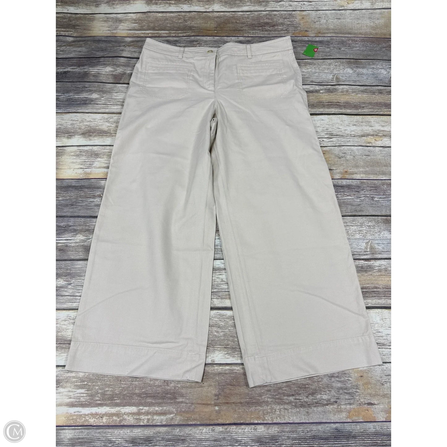Pants Wide Leg By Talbots In Beige, Size: 14