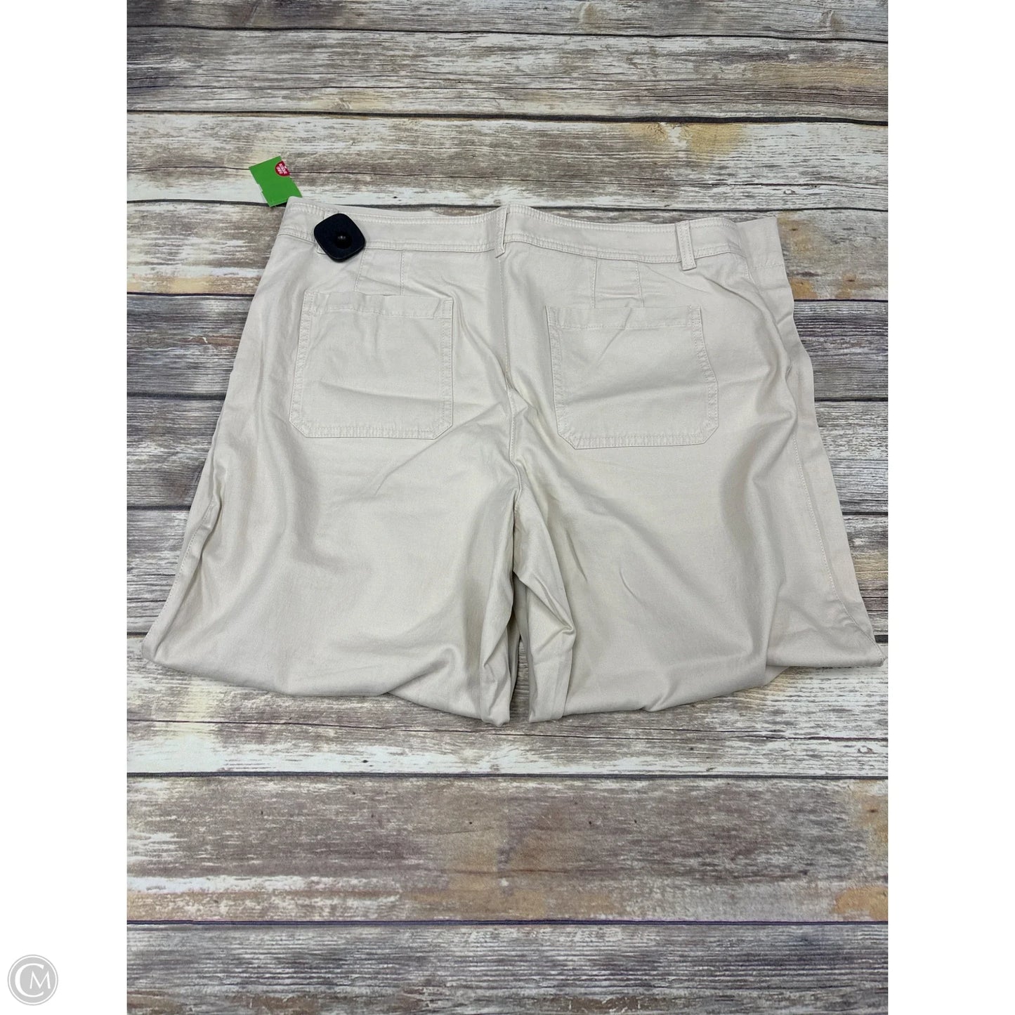 Pants Wide Leg By Talbots In Beige, Size: 14