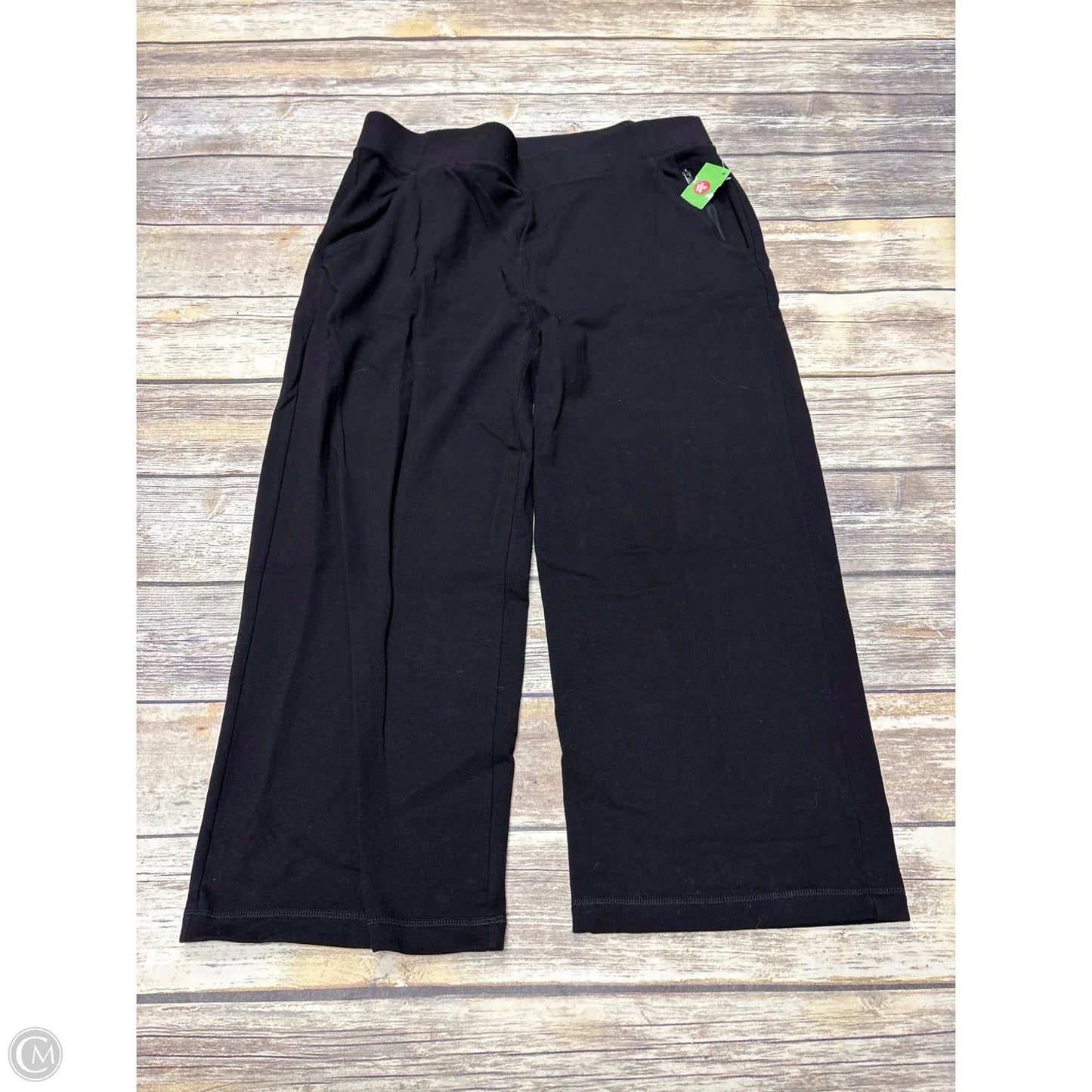 Pants Wide Leg By Chicos In Black, Size: L