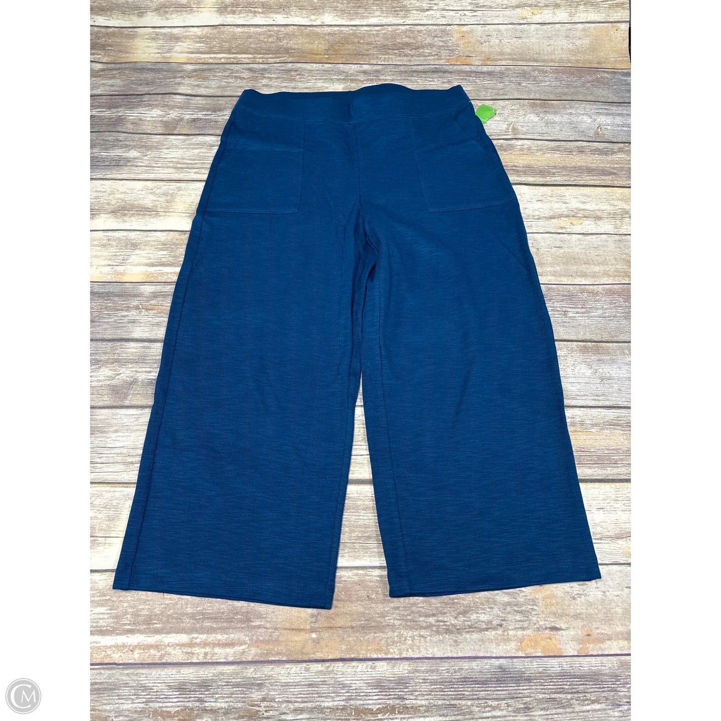 Pants Wide Leg By Chicos In Blue, Size: L