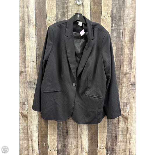 Blazer By Liz Claiborne In Black, Size: 2x