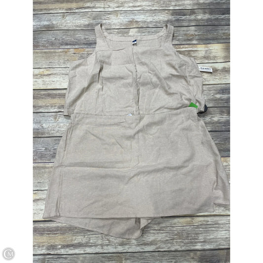 Skirt Set 2pc By Old Navy In Beige, Size: 2x