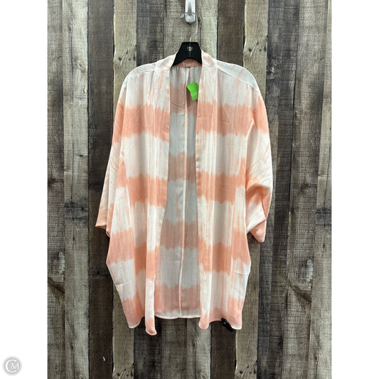 Cardigan By Cmf In Tie Dye Print, Size: Osfm