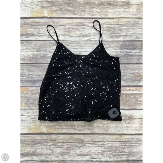 Top Sleeveless By Divided In Black, Size: Xs