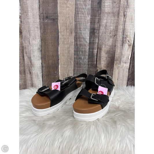 Sandals Heels Platform By Nurture In Black, Size: 9.5