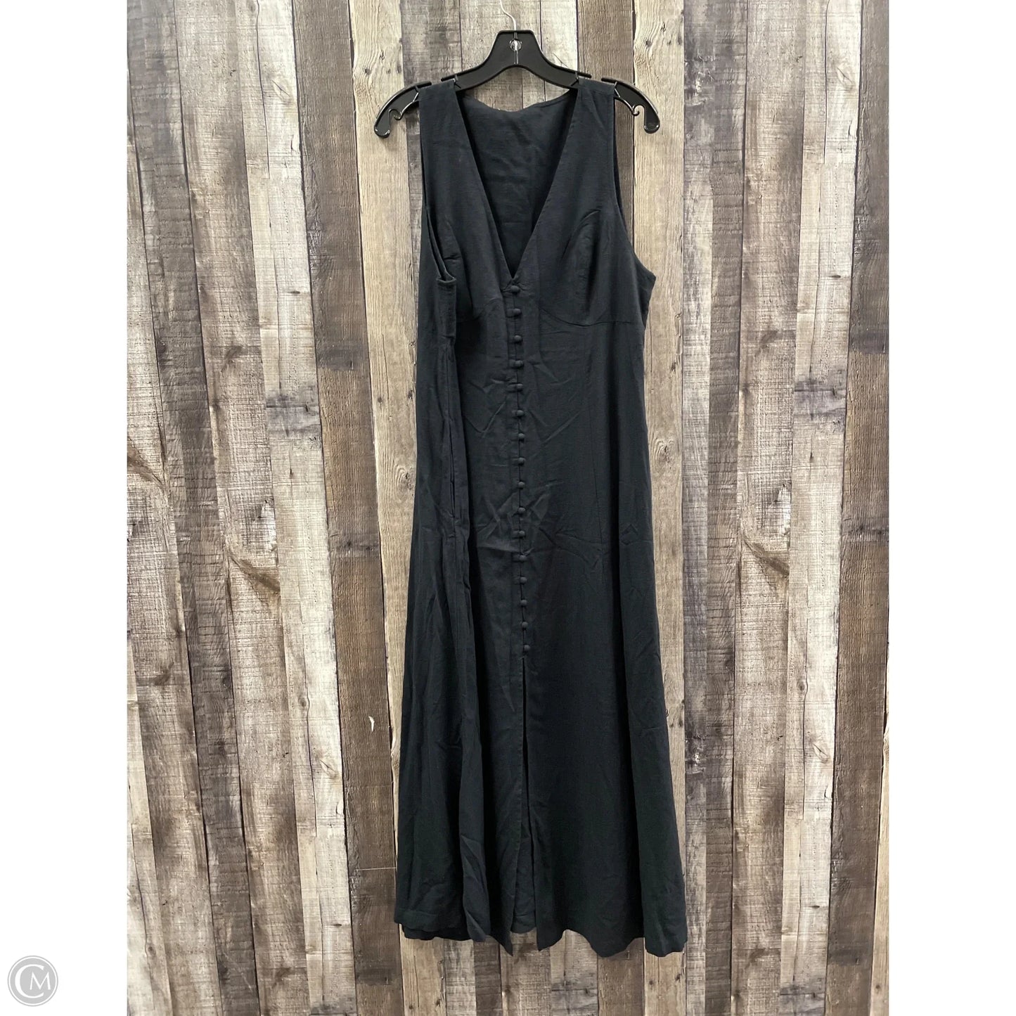 Dress Casual Maxi By The Drop In Black, Size: L