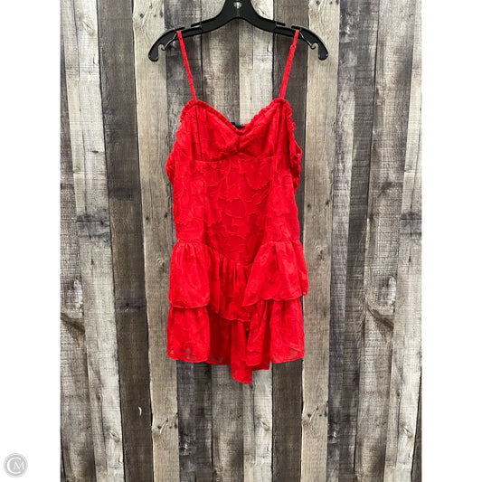 Dress Casual Short By Wild Fable In Red, Size: L