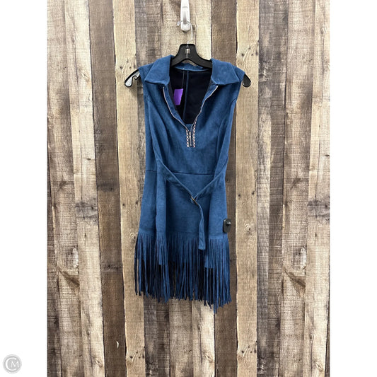 Dress Casual Short By Cmf In Blue, Size: S
