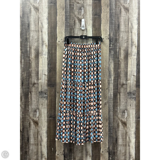Skirt Maxi By Loft In Multi-colored, Size: S