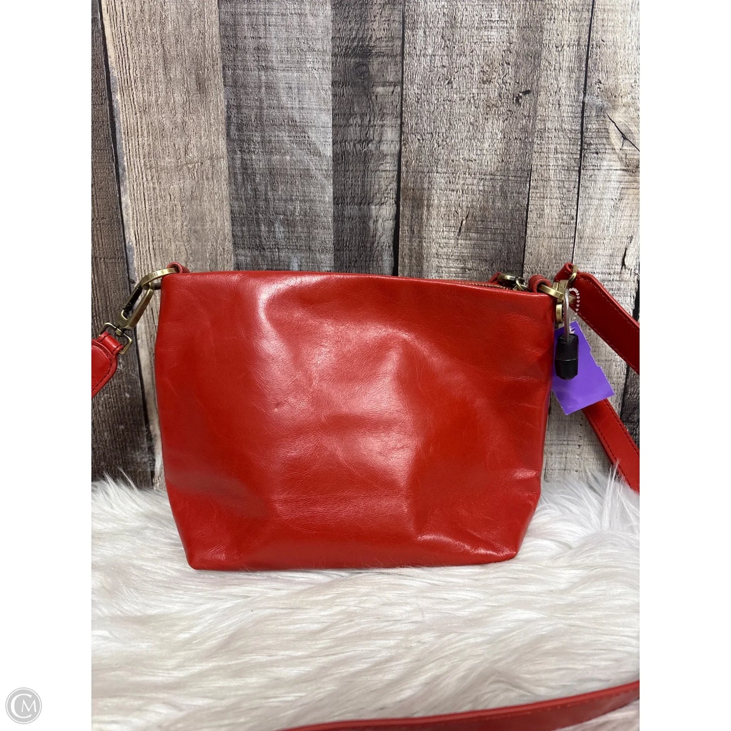 Crossbody Leather By Hobo Intl, Size: Medium