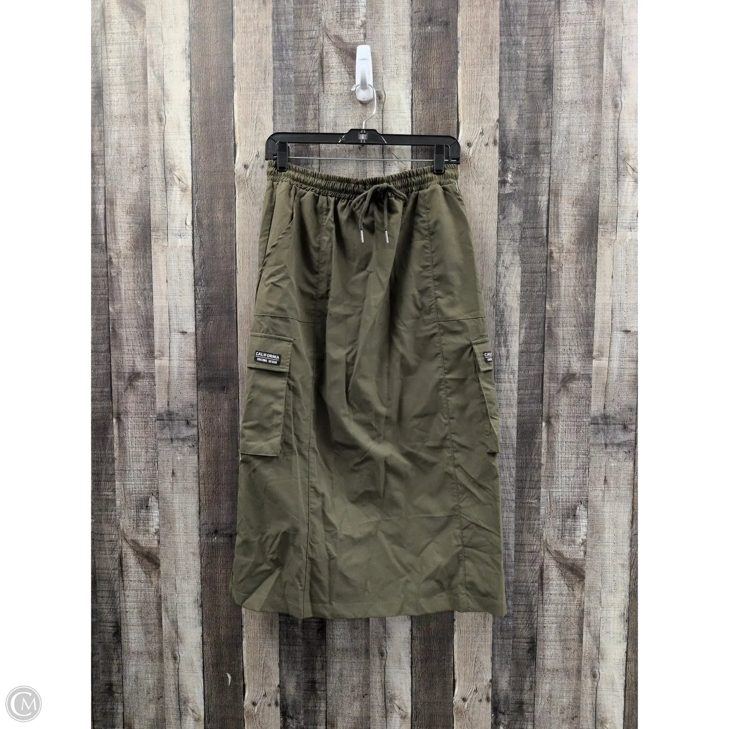 Skirt Maxi By Shein In Green, Size: L