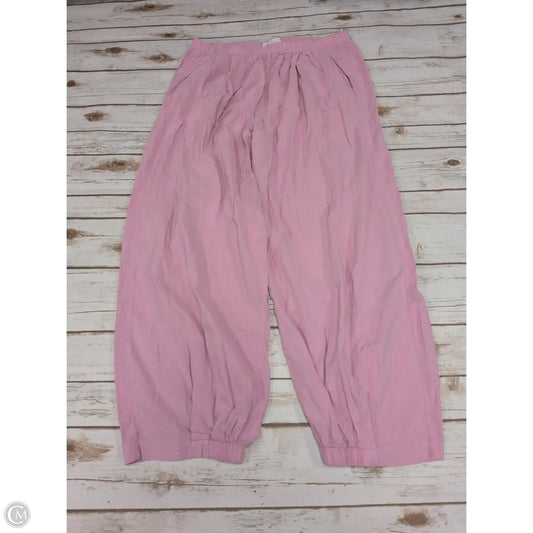 Pants Wide Leg By Double Zero In Pink, Size: M