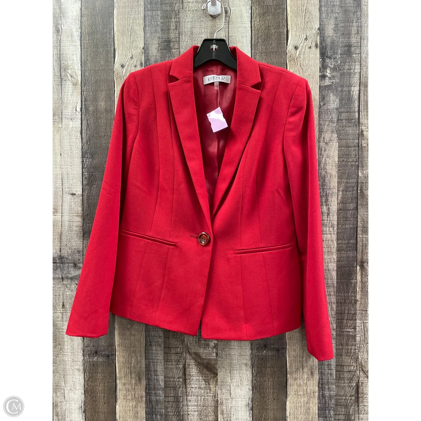 Blazer By Kasper In Red, Size: S