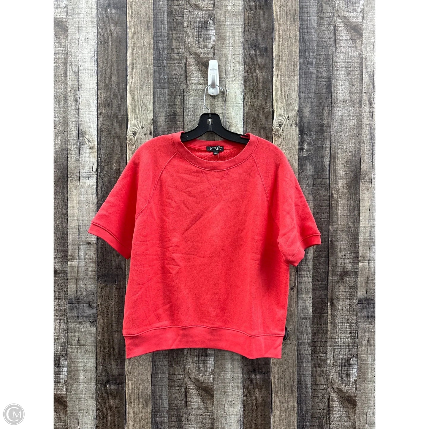 Top Short Sleeve By J. Crew In Coral, Size: S