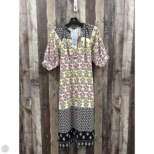 Dress Casual Midi By Ann Taylor In Multi-colored, Size: 6p