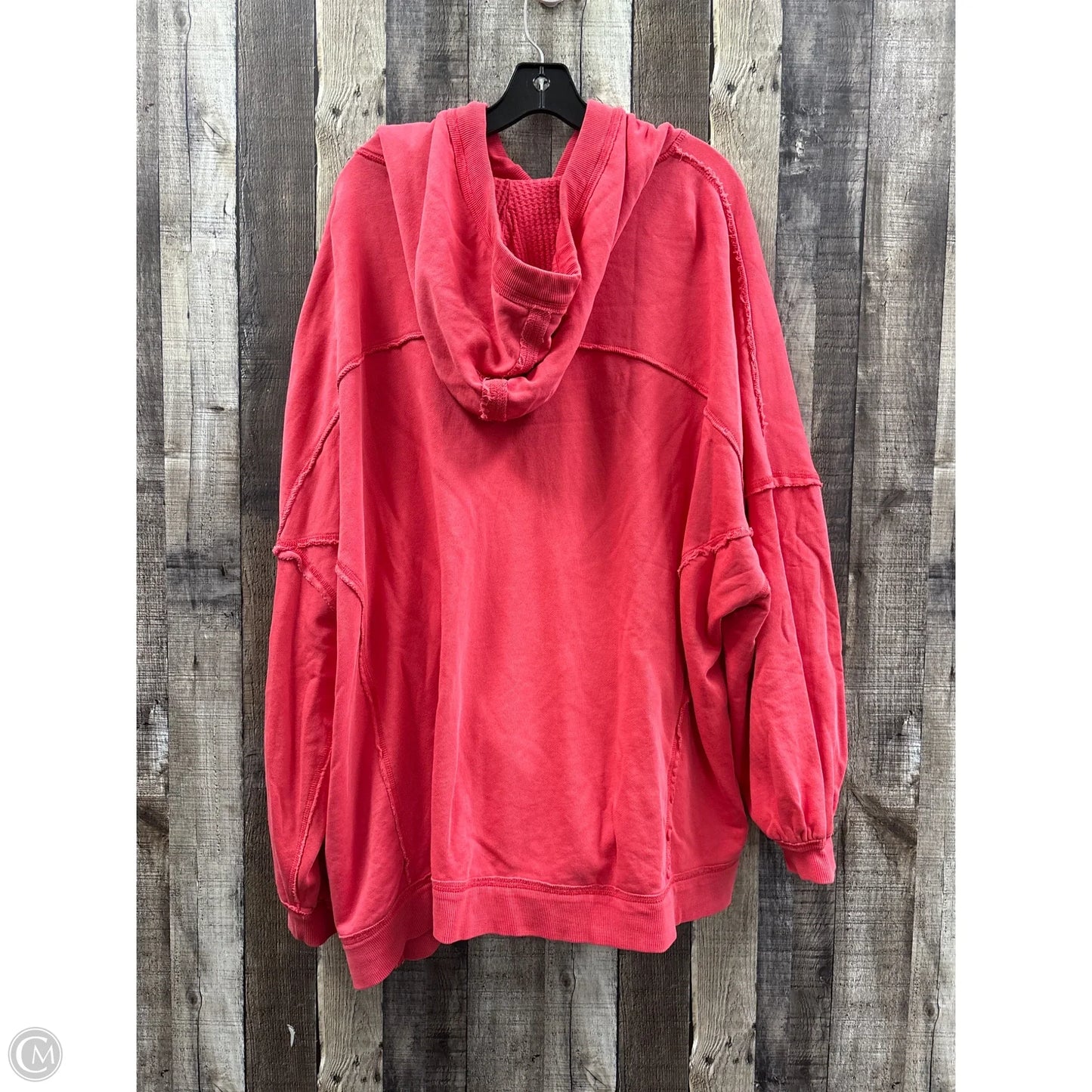 Sweatshirt Hoodie By We The Free In Red, Size: M