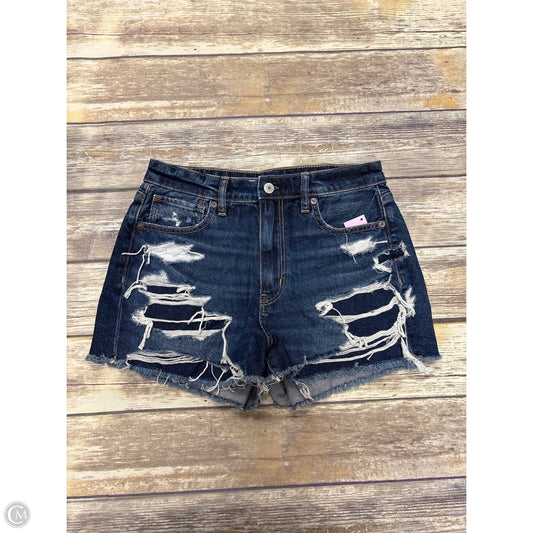 Shorts By American Eagle In Blue Denim, Size: 6