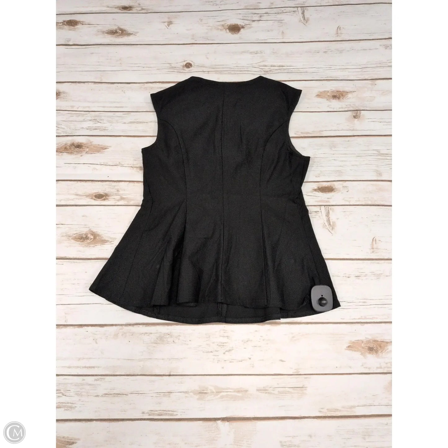 Top Sleeveless By Shein In Black, Size: S
