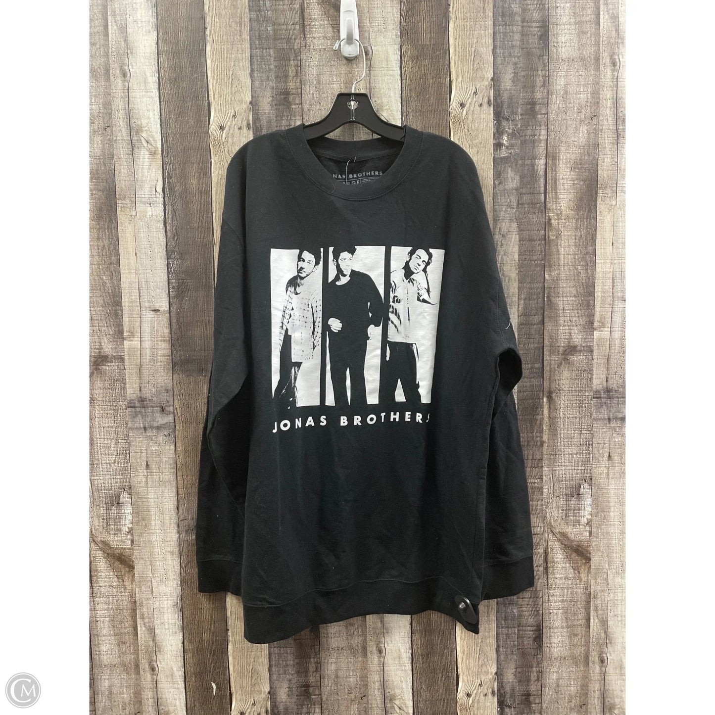 Sweatshirt Crewneck By Cme In Black, Size: 3x