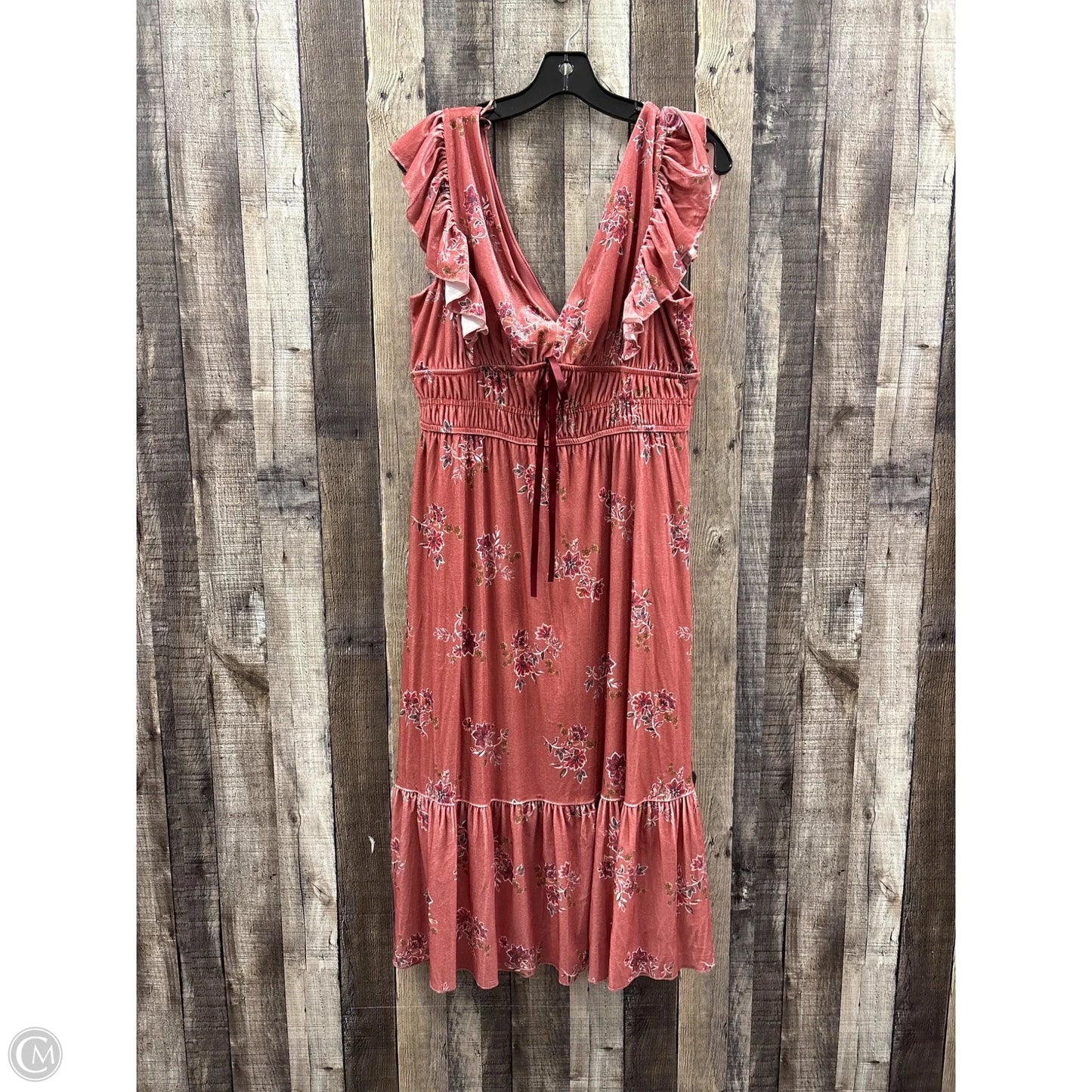 Dress Casual Maxi By Francesca’s In Pink, Size: L