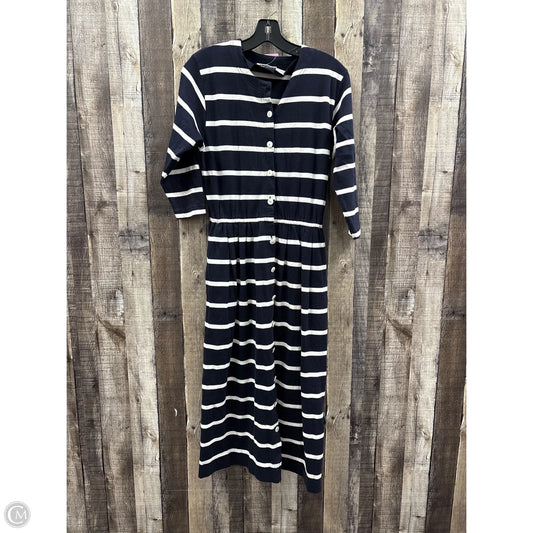 Dress Casual Maxi By Talbots In Striped Pattern, Size: Xs