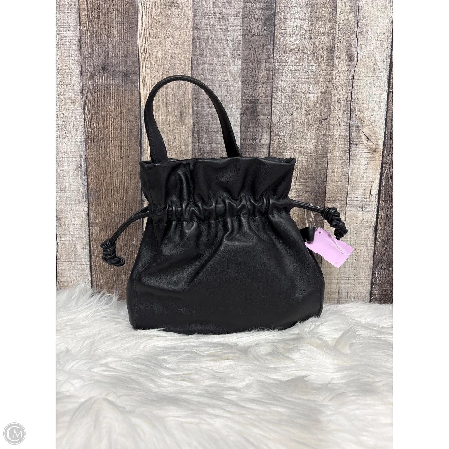 Handbag Leather By Cme, Size: Medium