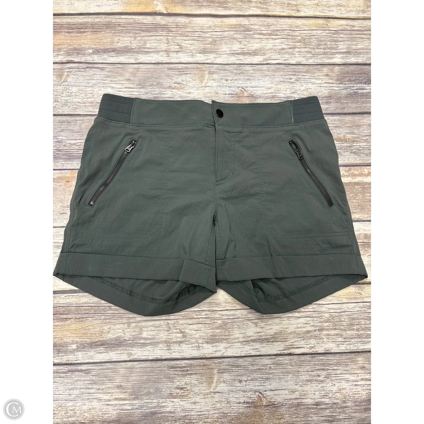 Athletic Shorts By Athleta In Green, Size: 12