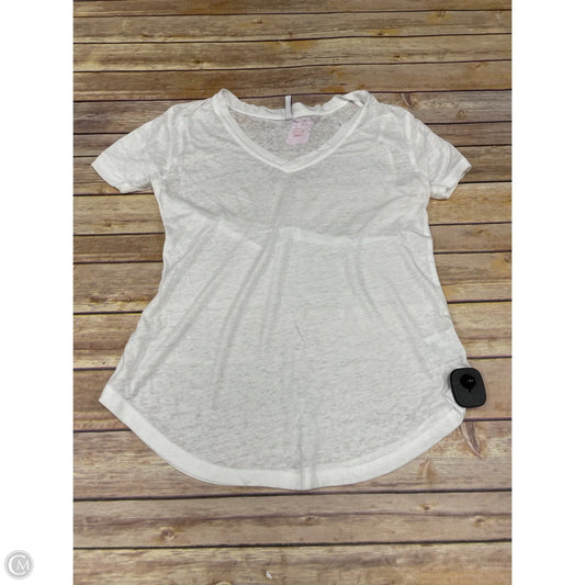 Top Short Sleeve Basic By Z Supply In White, Size: Xs