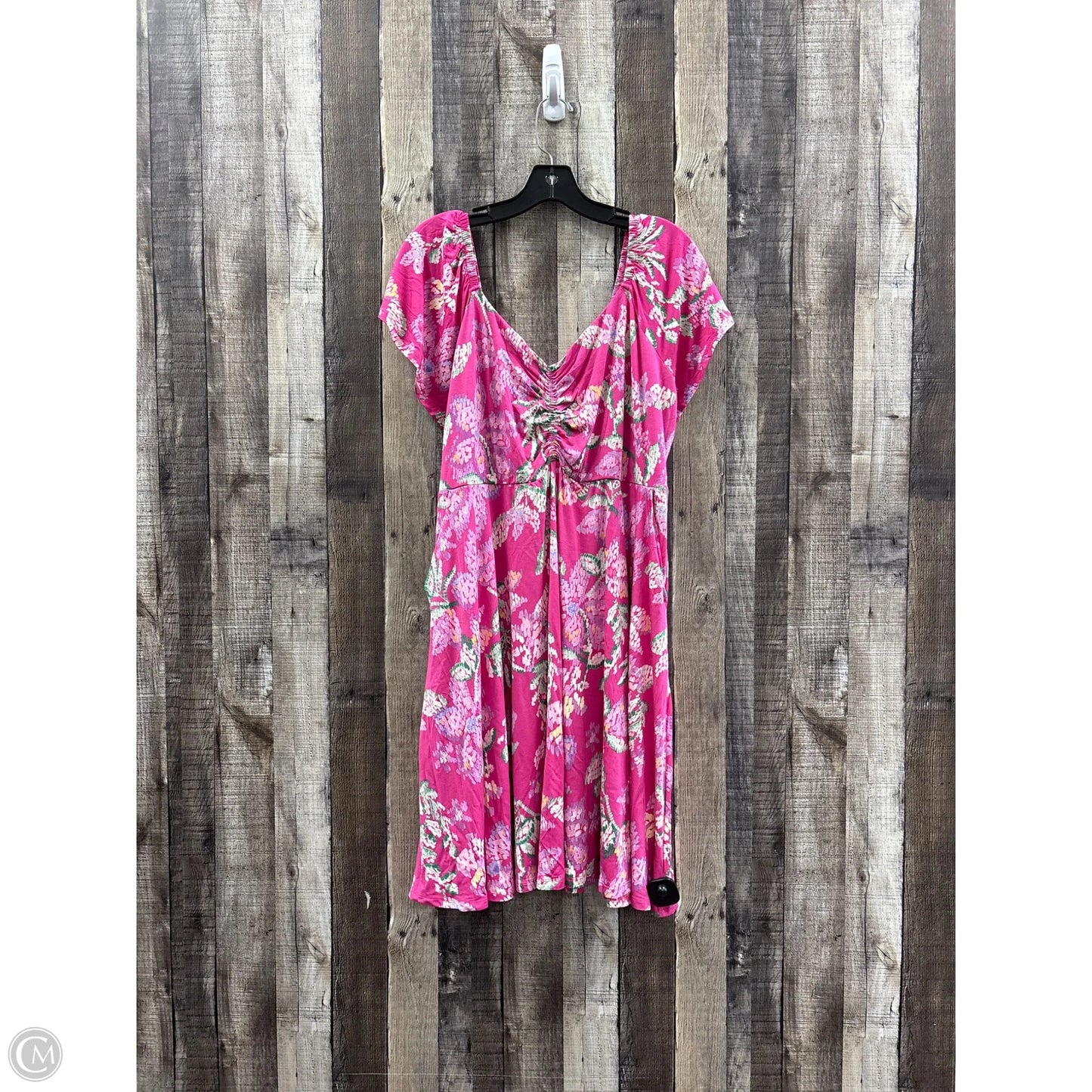 Dress Casual Short By Torrid In Pink, Size: 2x