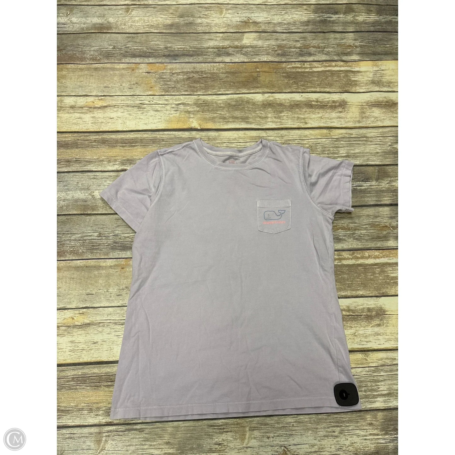 Top Short Sleeve By Vineyard Vines In Purple, Size: M