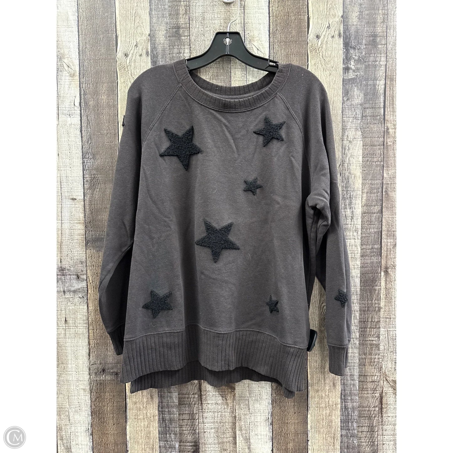 Sweatshirt Crewneck By Maurices In Brown, Size: S