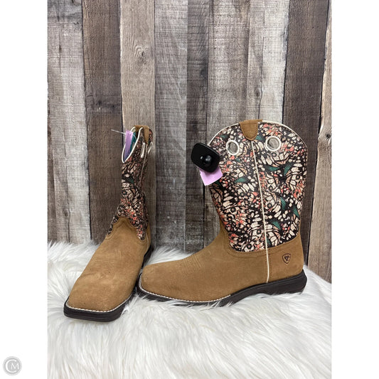 Boots Western By Ariat In Brown, Size: 10.5