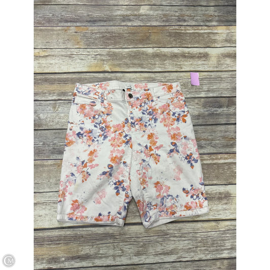 Shorts By J. Jill In Floral Print, Size: 10