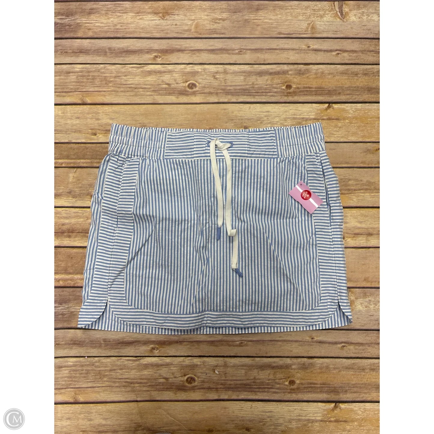 Skirt Mini & Short By Vineyard Vines In Striped Pattern, Size: S
