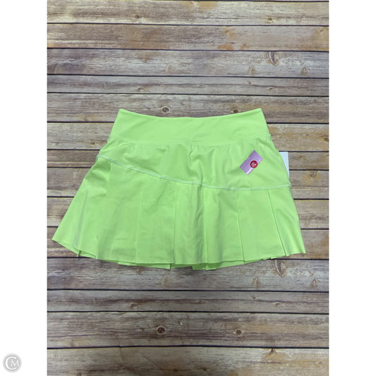 Athletic Skort By Athleta In Green, Size: M