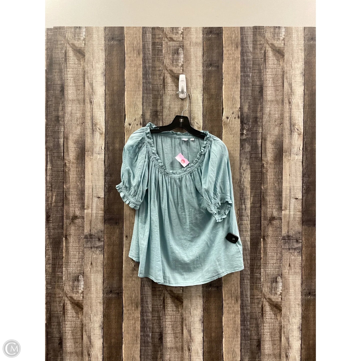 Top Short Sleeve By Gap In Blue, Size: Xs
