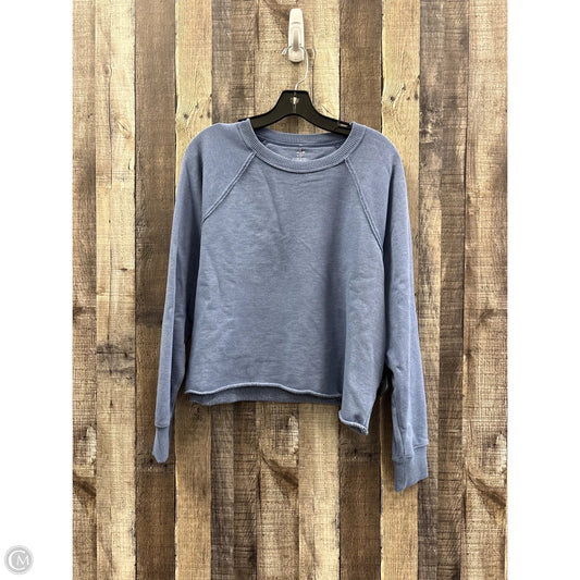 Sweatshirt Crewneck By Aerie In Blue, Size: S