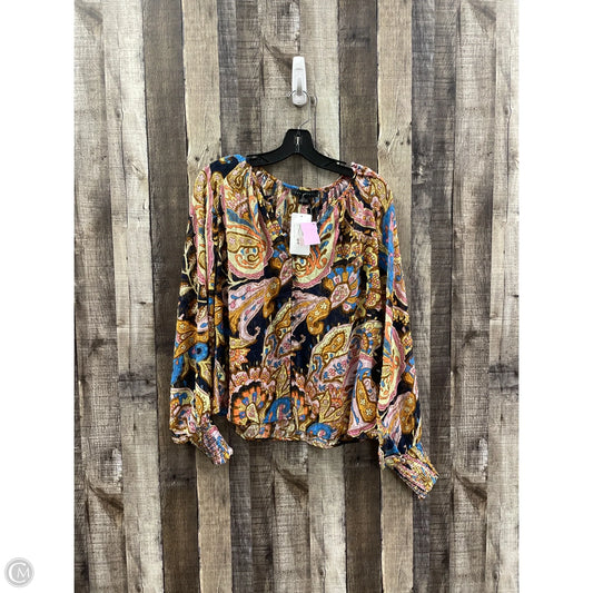 Top Long Sleeve By Sanctuary In Multi-colored, Size: S