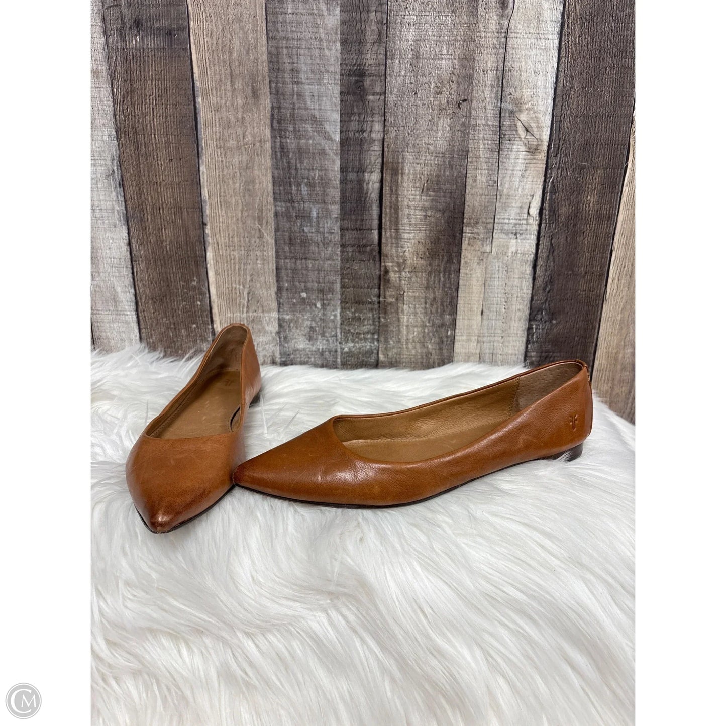Shoes Designer By Frye In Brown, Size: 8.5
