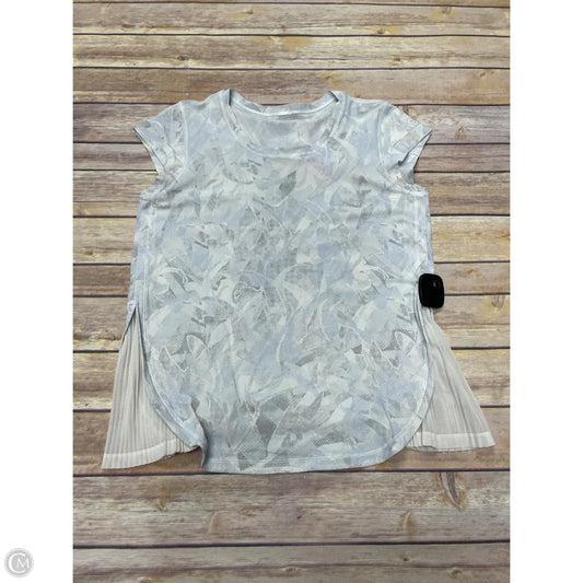 Athletic Top Short Sleeve By Lululemon In Tie Dye Print, Size: Xs