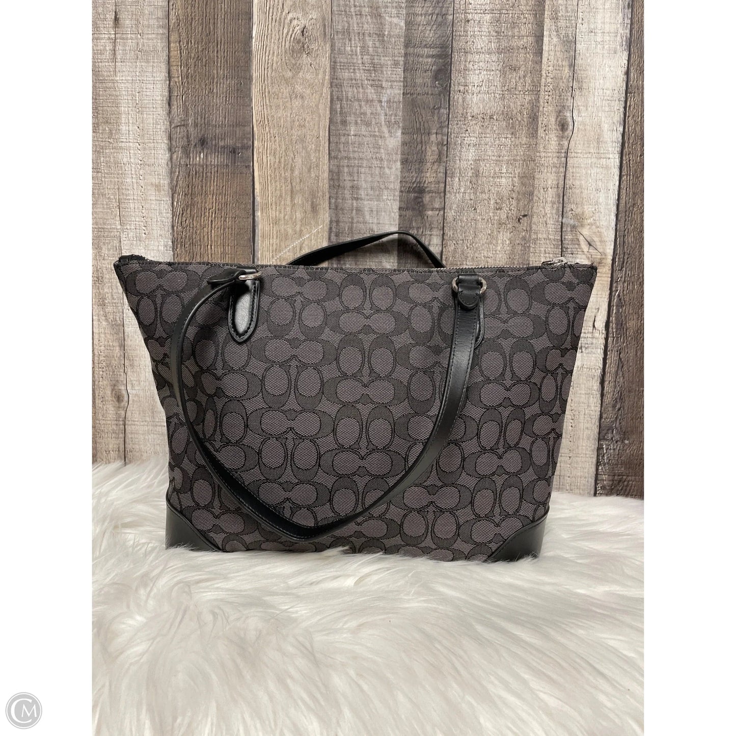 Handbag Designer By Coach, Size: Large