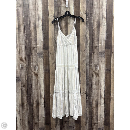 Dress Casual Maxi By By The River In Striped Pattern, Size: L