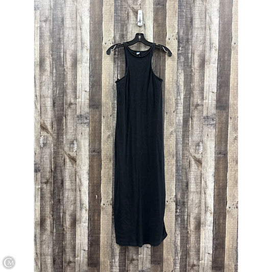 Dress Casual Maxi By Old Navy In Black, Size: L